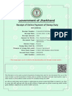 This Stamp Paper Can Be Verified in The Jharnibandhan Site Through Receipt Number