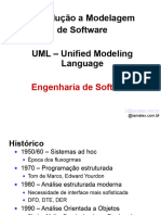 Introdução A Modelagem de Software UML - Unified Modeling Language