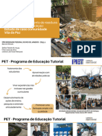 Gestão e Aproveitamento de RCD - Estudo de Caso Comunidade Vila Da Paz - SIAC 2023.1