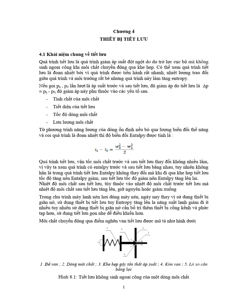 Chuong 4. Thiet Bi Tiet Luu | PDF