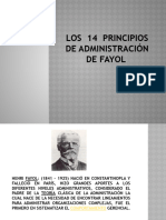 14 Principios de Henry Fayol