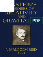 Einstein’s Theories Of__Relativity and Gravitation