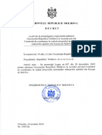 Decret: Pre$Edintele Moldova