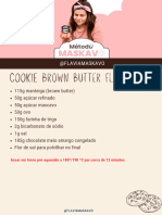 Cookie Brown Butter - Método Maskavo