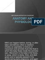 Meconium Aspiration Syndrome