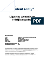 Algemene Economie en Bedrijfsomgeving-Druk 2-9789001713782