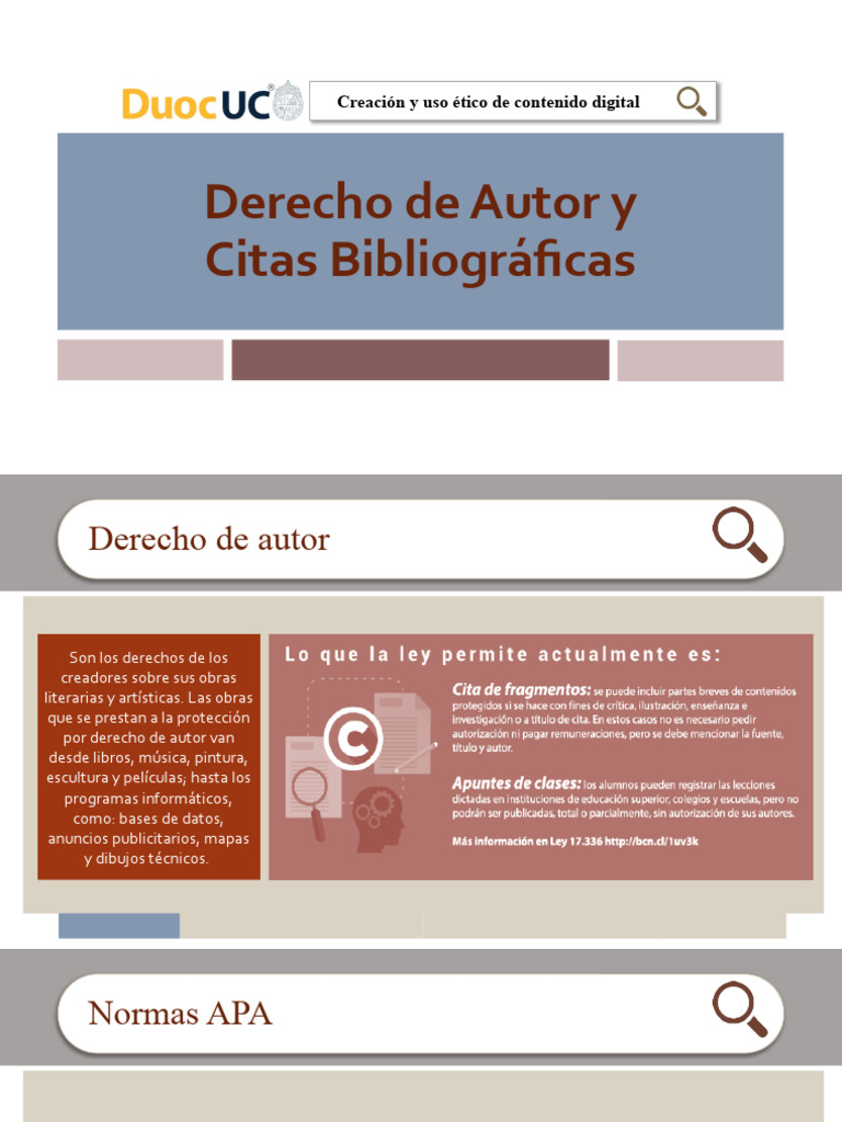 Citas y Derechos de Autor en Dibujos | PDF | Creative Commons | Autor