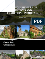 The English Village. Customs and Traditions in Britain: Staicu Denisa Vespremi Timea
