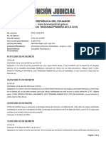 República Del Ecuador: WWW - Funcionjudicial.gob - Ec Juzgado Trigesimo Primero de Lo Civil