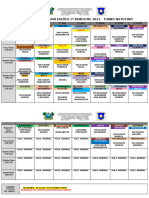 CALENDÁRIO DE PROVAS MATUTINO 1º Bimesstre Impressao