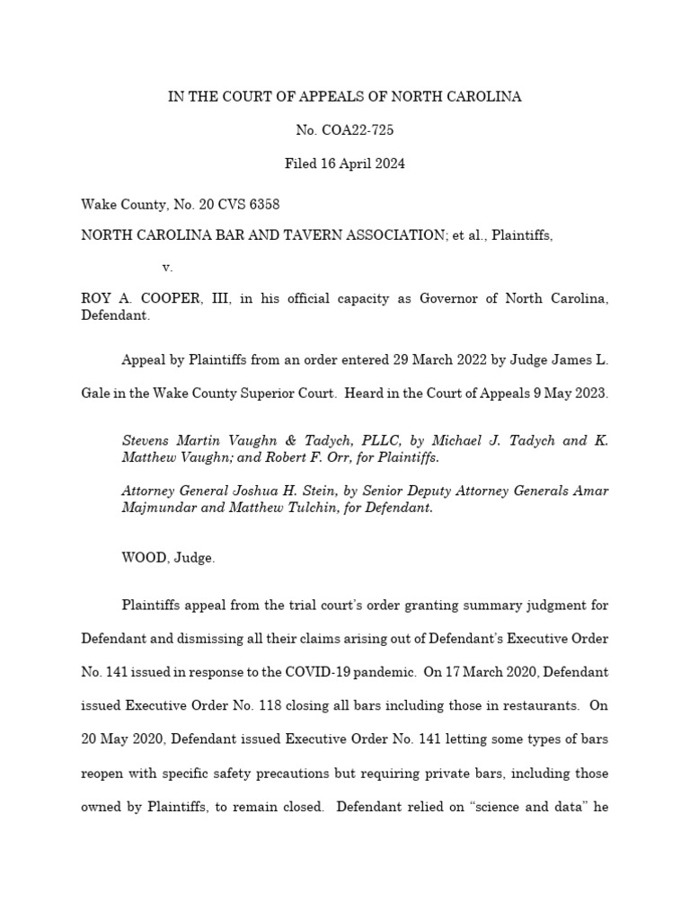 Bar Order PDF Summary Judgment Federal Rules Of Civil Procedure