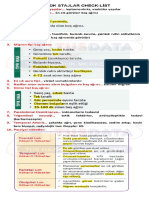 Küçük Stajlar Check-List