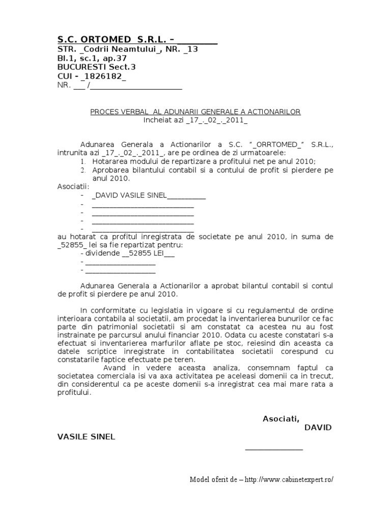 Resort Limestone Medalist Model Proces Verbal Aga Distribuire Dividende Iecclimaservice Com