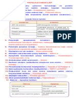 Patoloji Check-List