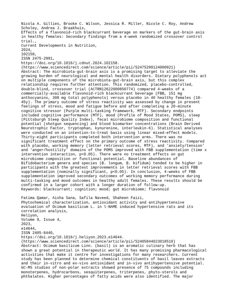 ScienceDirect Citations 1713185189579 PDF Stress (Biology