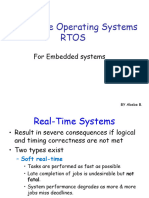 Real-Time Operating Systems RTOS (1)