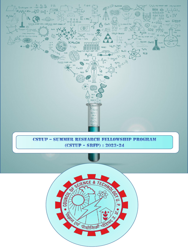 CSTUP-SRFP Summer Fellowship 2023-24 | PDF | Coordination Complex ...