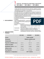 Hoja Técnica DCI-100-300-400 Delfintop