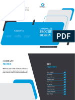 05 Company Bifold Brochure Template Design