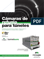 Camara de Refugio de Tuneleria TunnelSAFE Camara de Refugio - Web