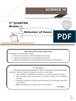 Science 10: Behavior of Gases