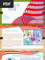 Importance of Arts in STEAM