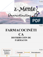FARMACOCINÉTICA - Distribución