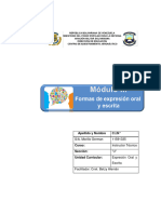 Tarea III Expresion Oral y Escrita