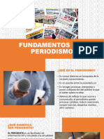 Fundamentos Del Periodismo