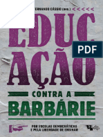 bell, hooks. Educação democrática. In_ CASSIO, Fernando (org.). Educação contra a barbárie_ por escolas democráticas e pela liberdade de ensinar_ organização. São Paulo_ Boitempo, 2019, p. 243-254.