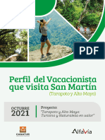 Perfil Del Vacacionista Que Visita San Martin - Compressed