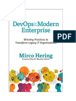 DevOps For The Modern Enterprise - Winning Practices To Transform Legacy IT Organizations