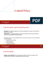 Dividend Policy