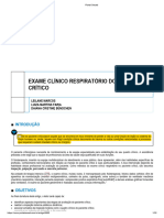 Exame Clínio Respiratório Do Paciente Crítico.2018