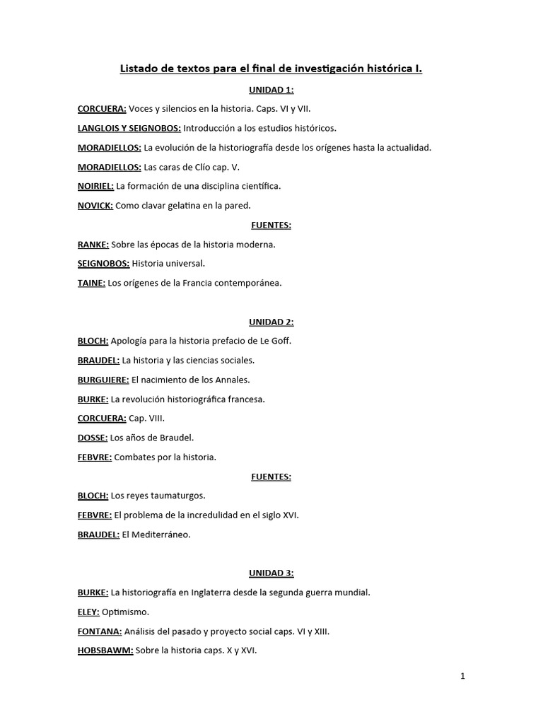 Textos Clave en Historiografía Moderna | PDF | Historiografía | Science