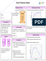 Ratio & Proportion (Higher) - Revision Mats