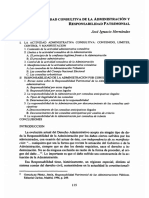 ACTIVIDAD CONSULTIVA DE LA ADMINISTRACIÓN Y RESPONSABILIDAD PATRIMONIAL