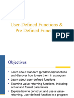 User Defined Function - PPT - ch06