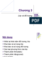 Chuong 3 - Lop Va Doi Tuong