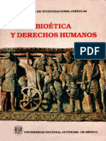 Bioética y Derechos Humanos. Instituto de Investigaciones Jurídicas de La UNAM