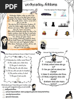 Addams Family Audition Monologues | PDF | Poetry