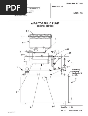 Hytorc Air MANUAL | PDF | Screw | Valve