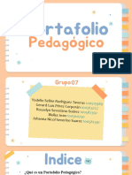Portafolio Pedagogico - Grupo 7