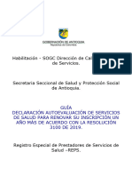 Guía - Habilitacion -Autoevaluacion Renovacion - REPS 1 (1)