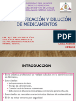 CLASE 1.5. Dosificación y Dilución de M Primera Parte