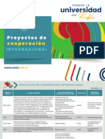 Proyecto de Cooperacion Internacional