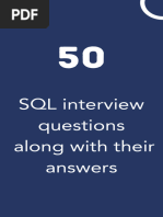 50 SQL Questions