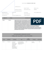 Resultados Calificacion de Estandares Minimos CONTROL Y METROLOGIA - 2023