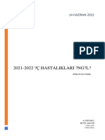 21-22 Dahiliye İngilizce Sözlü