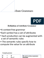 Attribute Grammars